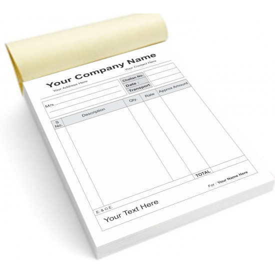 A5 bills in two colors, 10 original and photocopy notebooks (printing on demand) A5 bills in two colors, 10 original and photocopy notebooks (printing on demand)
