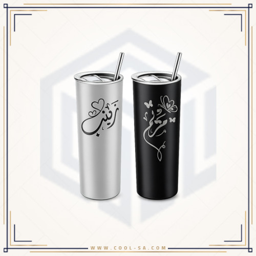 حافظة مياه برودة او حرارة  20oz ( حفر حسب الطلب )