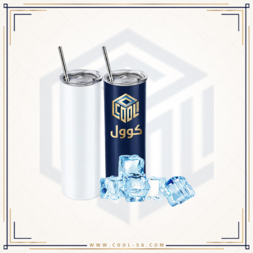 حافظة مياه برودة او حرارة  20oz ( 'طباعة كامل حسب الطلب )