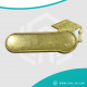 Gold Graduation Brooch Magnet with Epoxy (customized printing)
