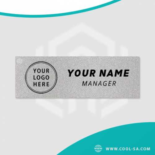 Silver brooch with magnet or clip (custom print) Silver brooch with magnet or clip (custom print)