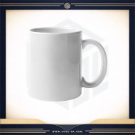 كوب أبيض ( طباعة حسب الطلب )