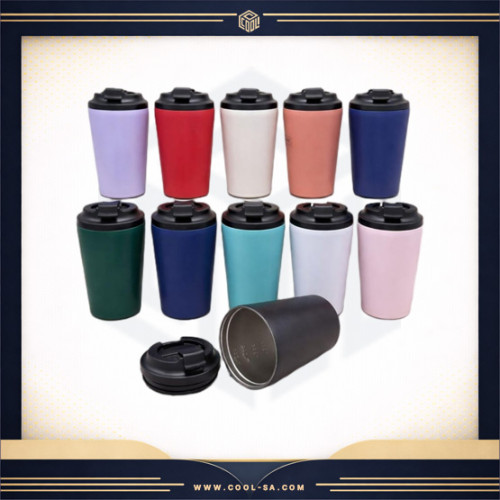 حافظة قهوة برودة او حرارة  ( طباعة حسب الطلب )