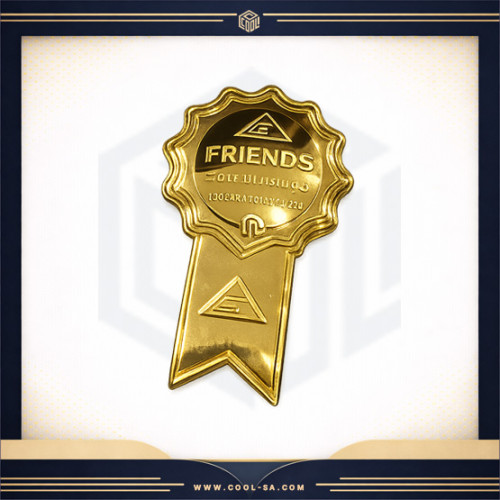 بروش الجودة مطلي ذهب 