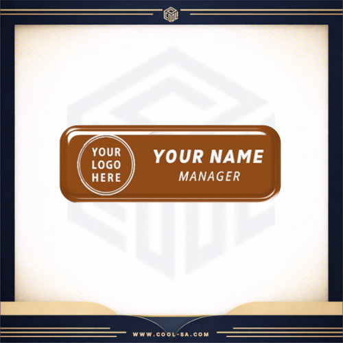 بروش برتقالي مغناطيس او مشبك