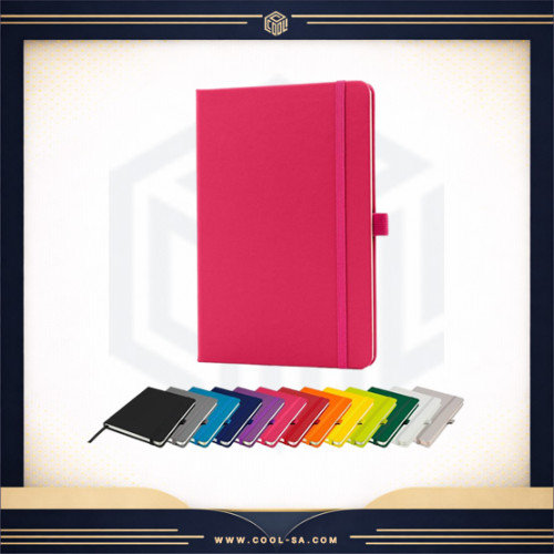 نوت بوك مقاس اي5 متعدد الالوان ( طباعة حسب الطلب )