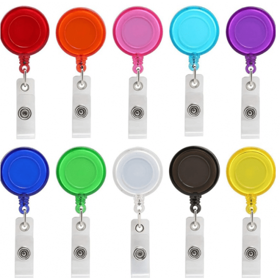 Multi color reel card holder Multi color reel card holder