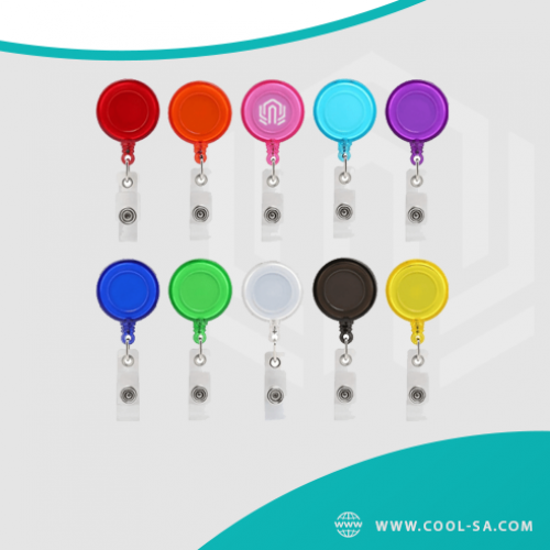Multi color reel card holder