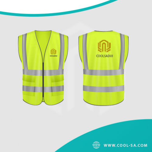 Safety jacket, jacket, safety (customized printing)