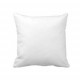 Pillowcase white color 40 cm (print on request)