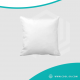 Pillowcase white color 40 cm (print on request)