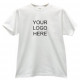 White T-shirt (print on request) White T-shirt (print on request)