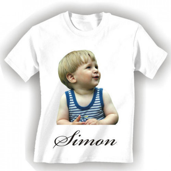 White T-shirt (print on request) White T-shirt (print on request)